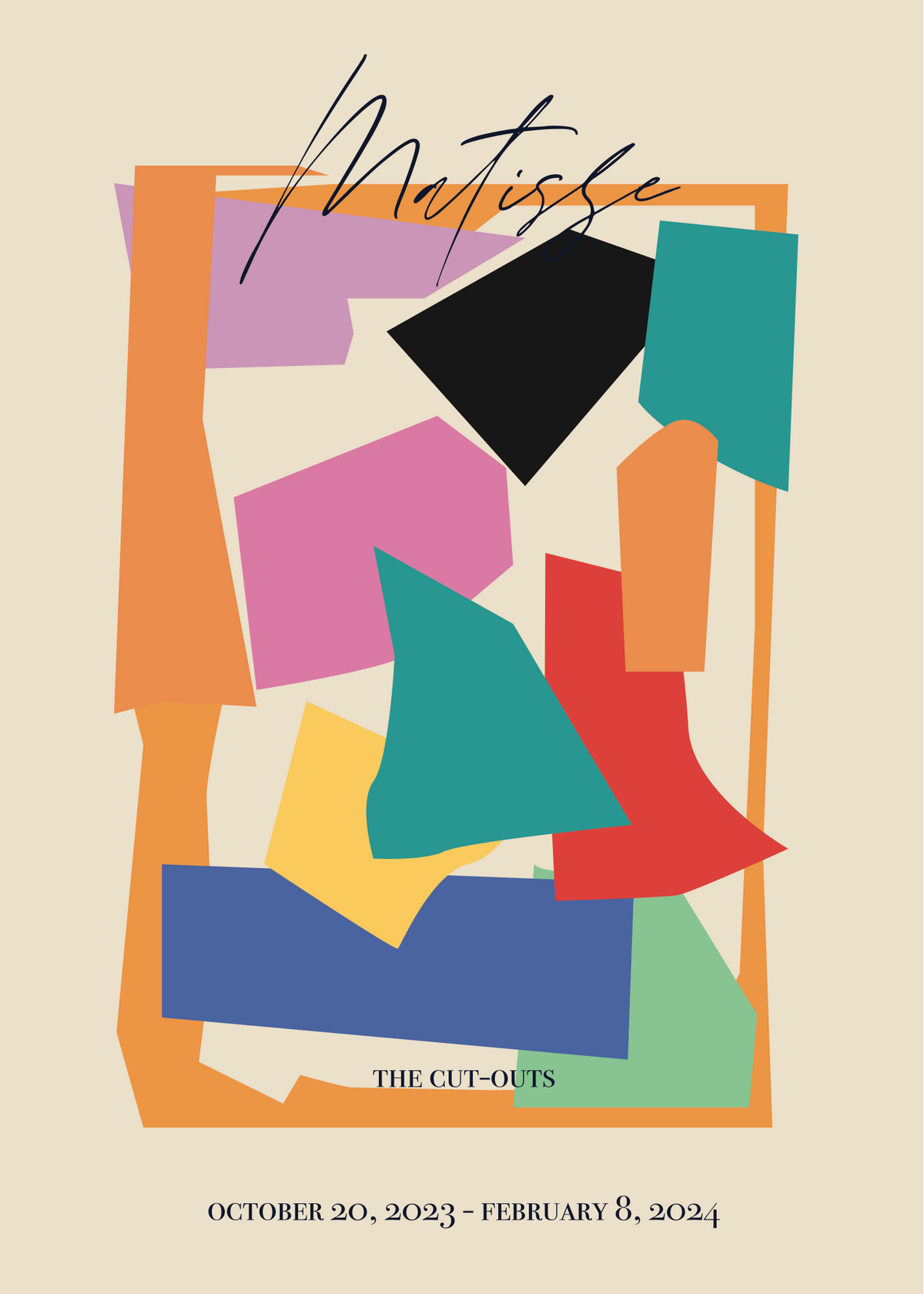 Matisse The Cut-Outs Poster Baskı