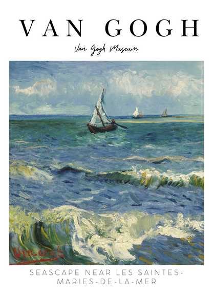 Seascape – Van Gogh Deniz Manzarası Poster Baskı