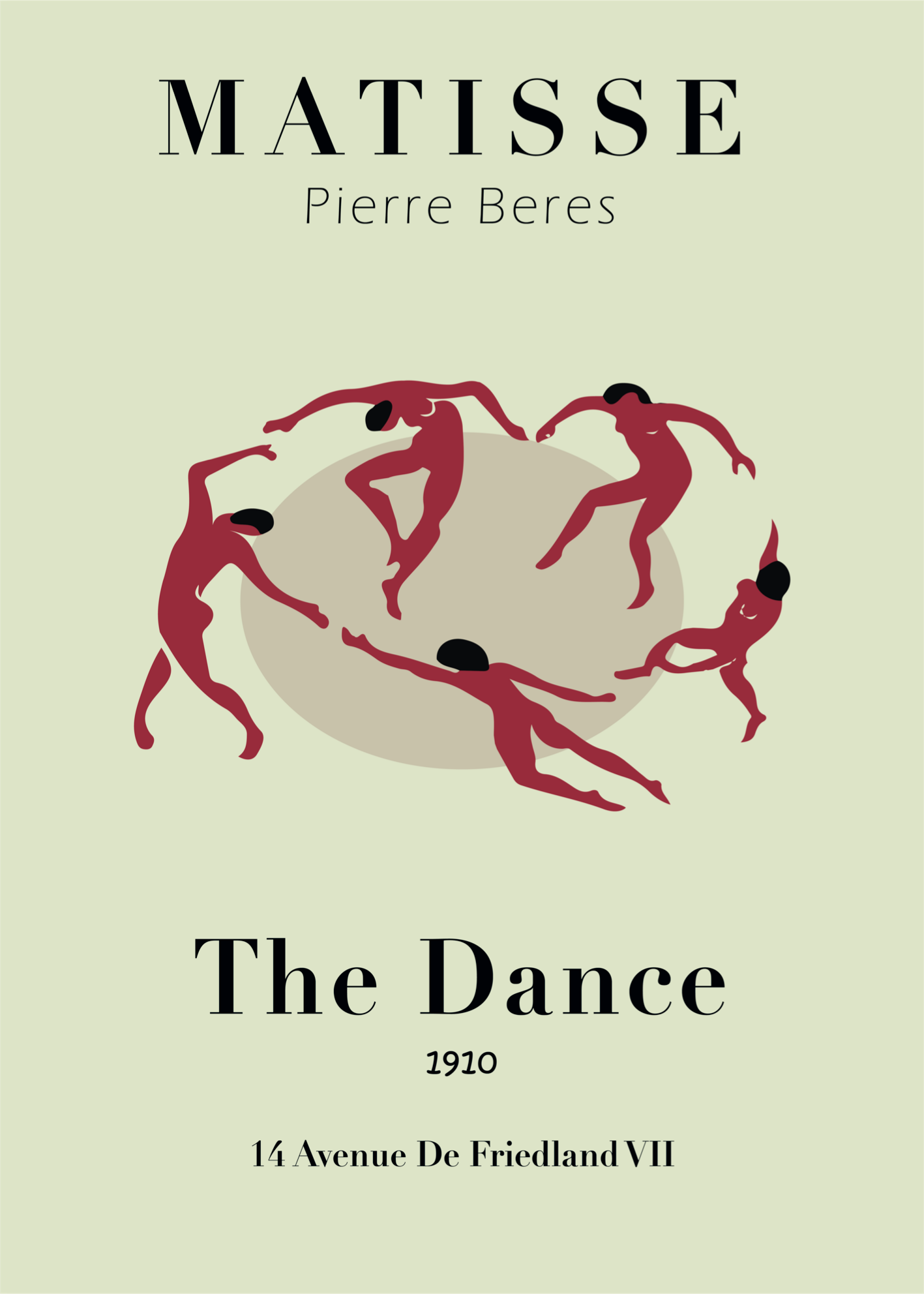 Henri Matisse – The Dance 1910 Poster Baskı