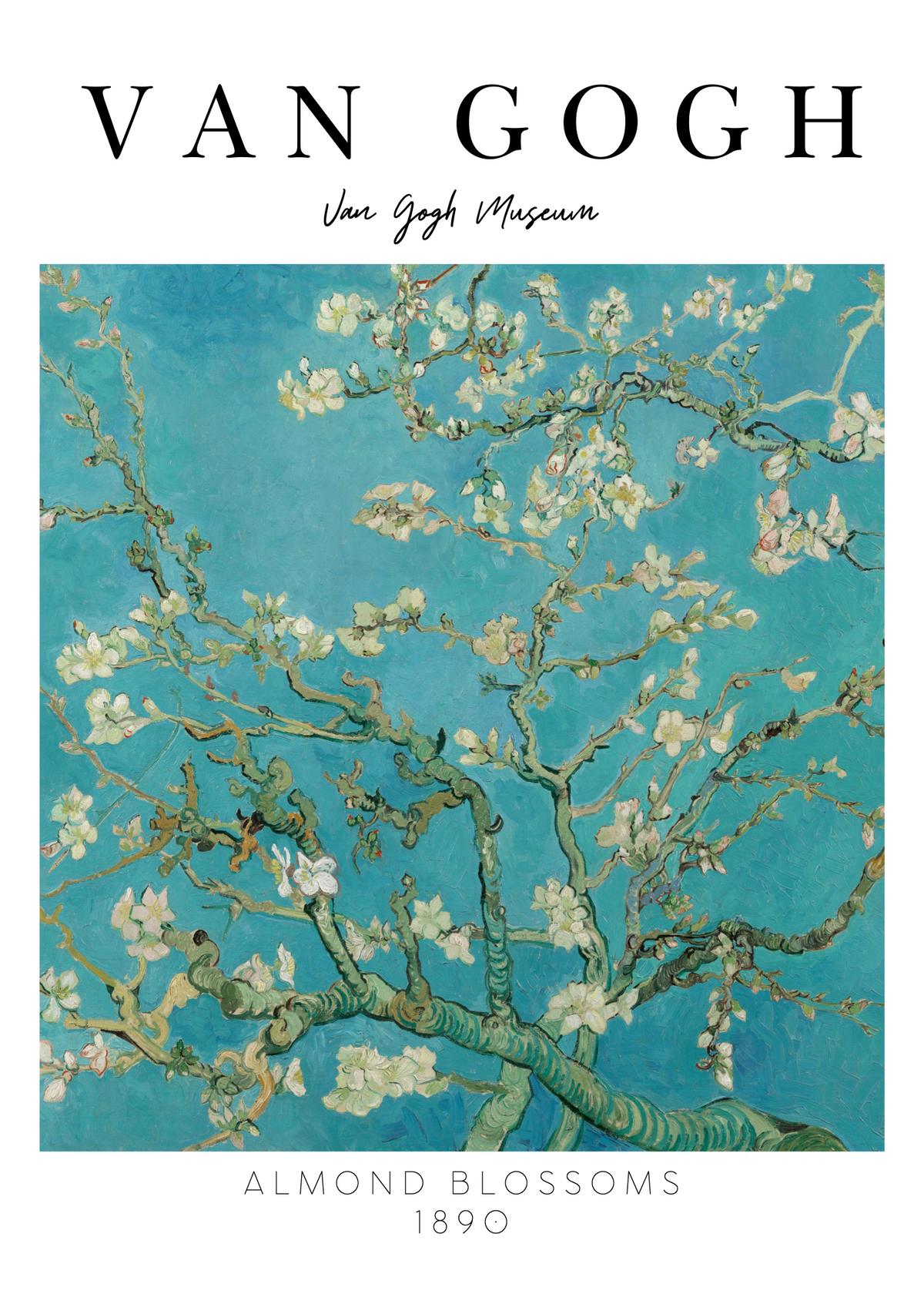 Van Gogh Badem Çiçekleri Poster Baskı