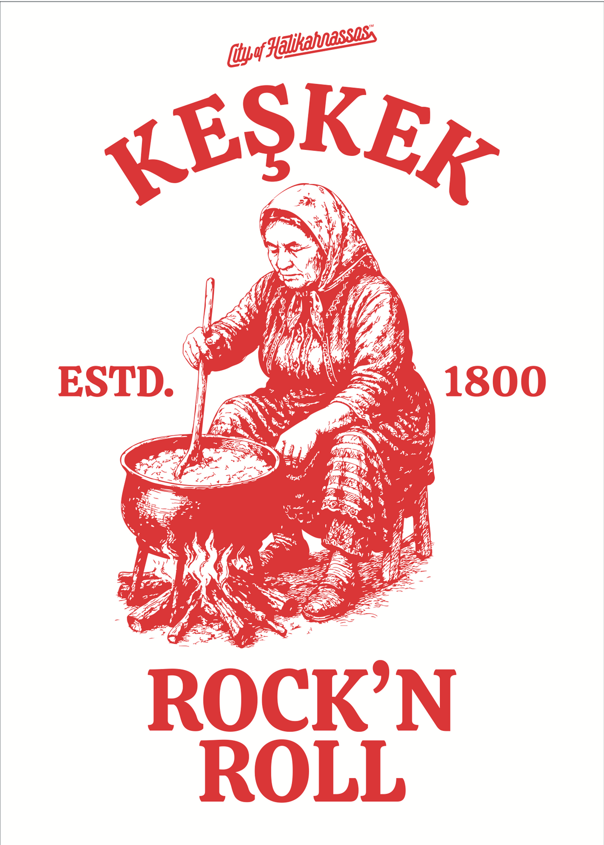 Keşkek Poster Baskı – Başka Bodrum Koleksiyonu