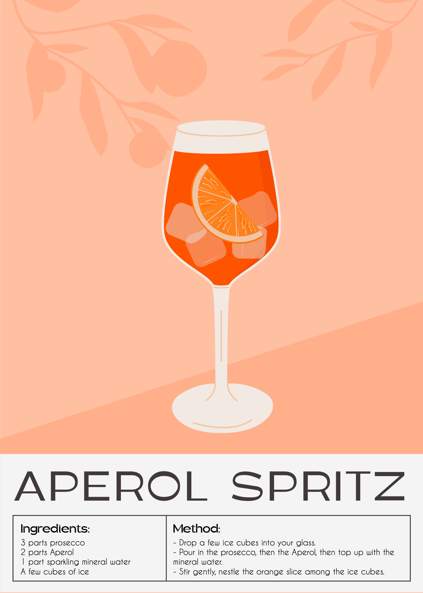 Aperitivo Zamanı - Aperol Spritz Poster Baskı