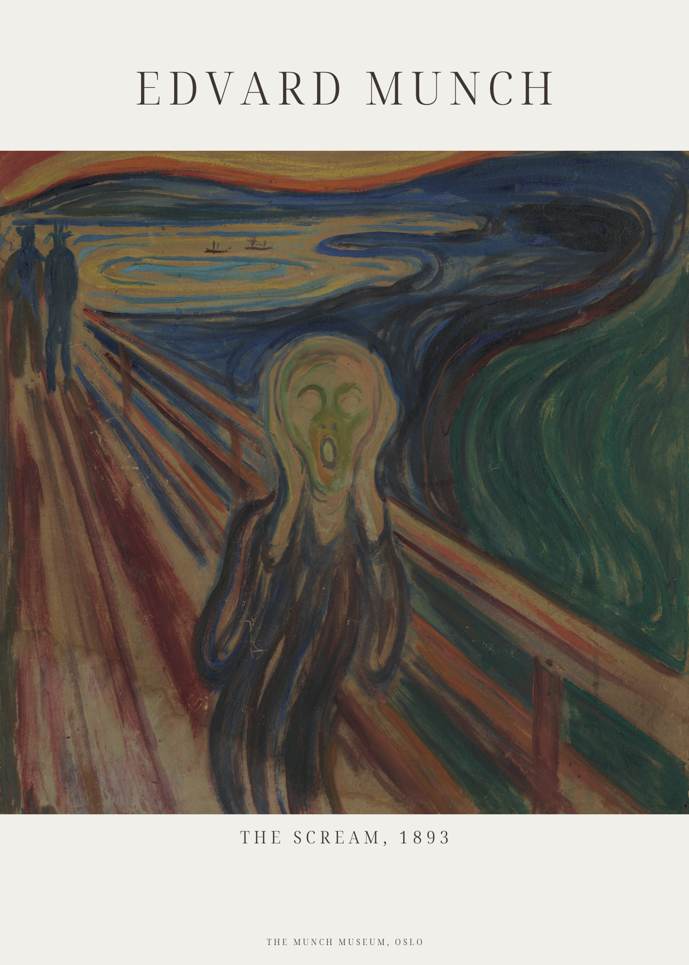 Edvard Munch – The Scream, 1893 Poster Baskı