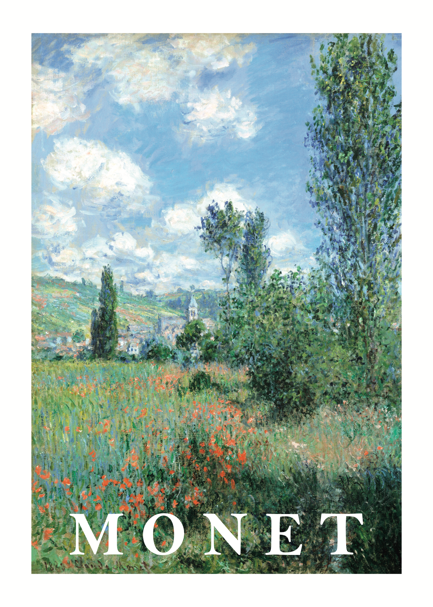 Claude Monet Kır Manzarası Poster Baskı