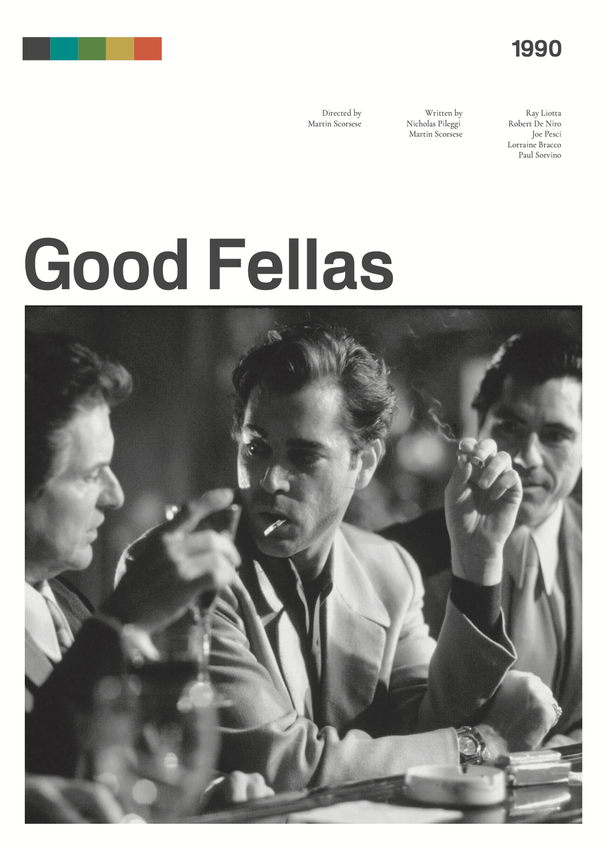 Goodfellas – Film Poster Baskı