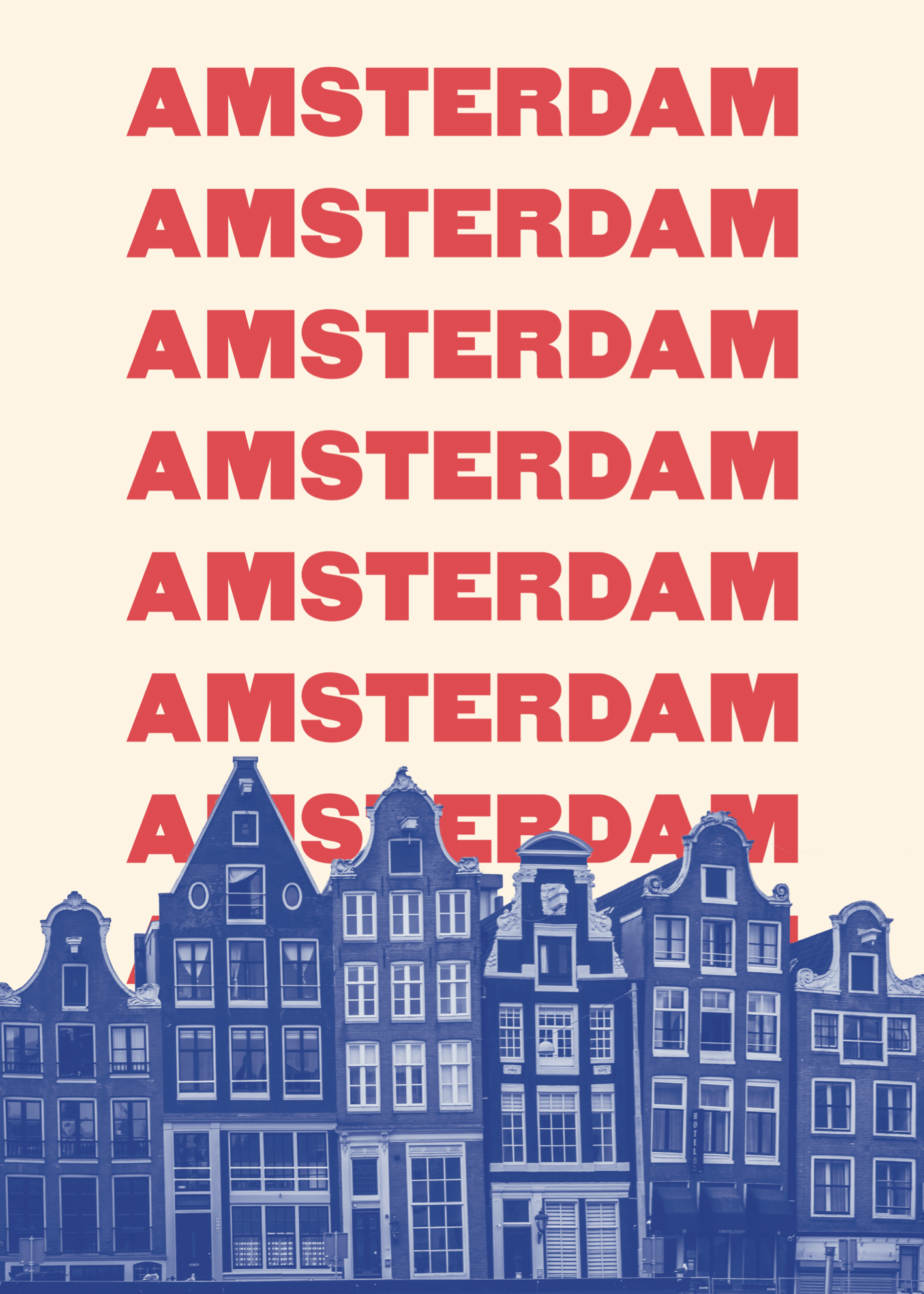 Amsterdam Pop Art – Poster Baskı
