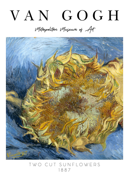Van Gogh Ayçiçeği Poster Baskı
