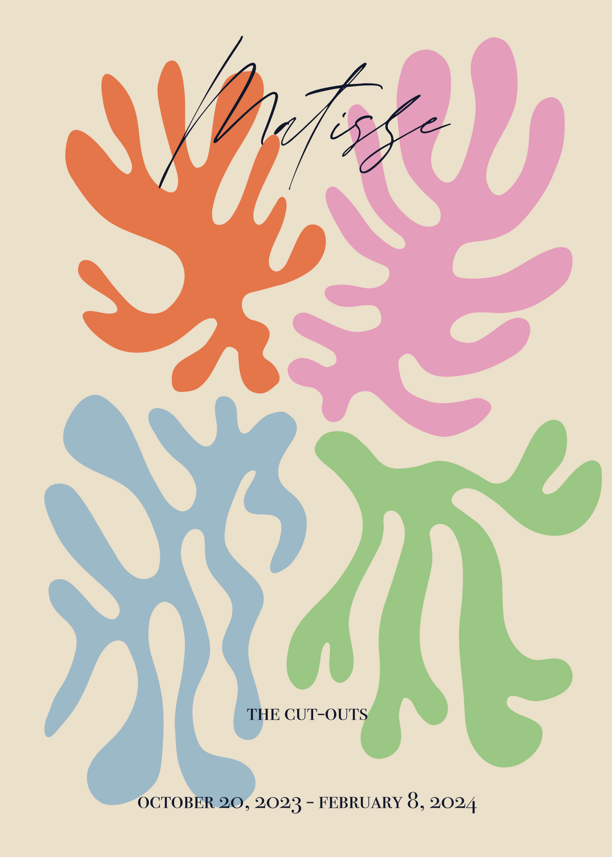Henri Matisse – The Cut-Outs Poster
