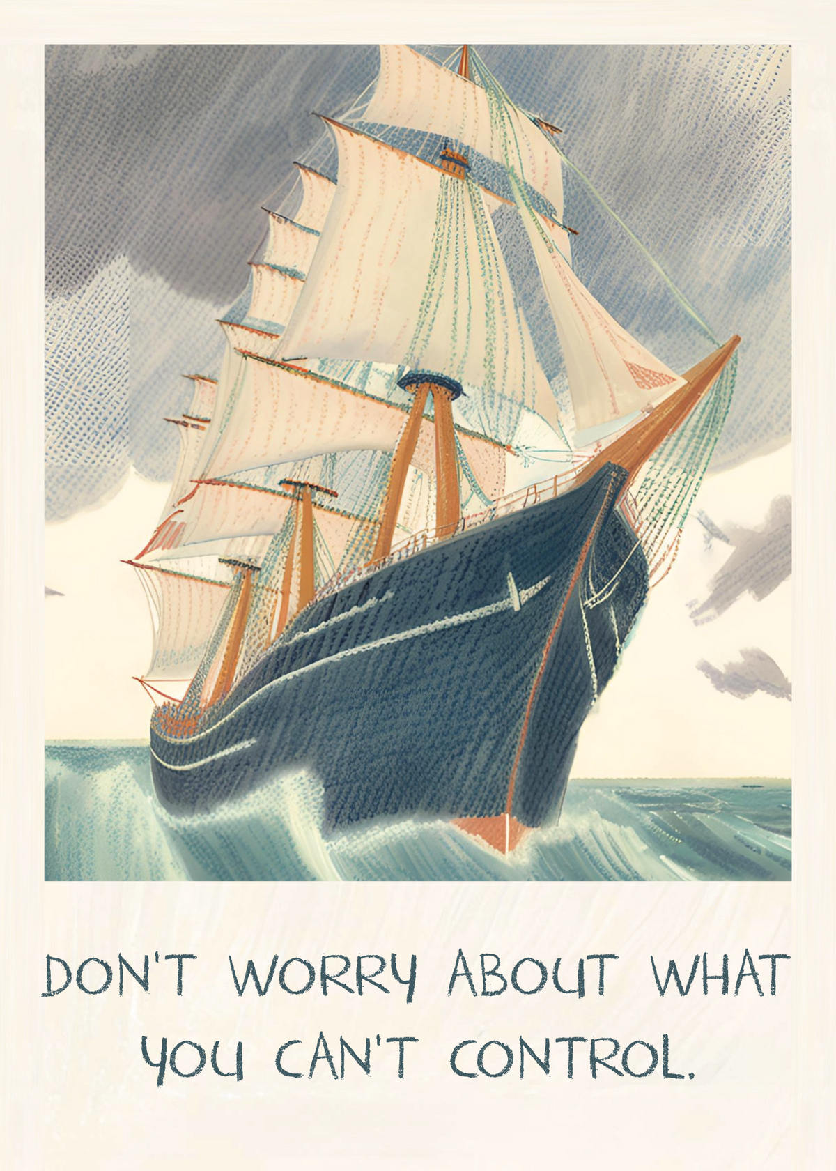 Hiwell x Yaris Poster Don't Worry Poster Baskı