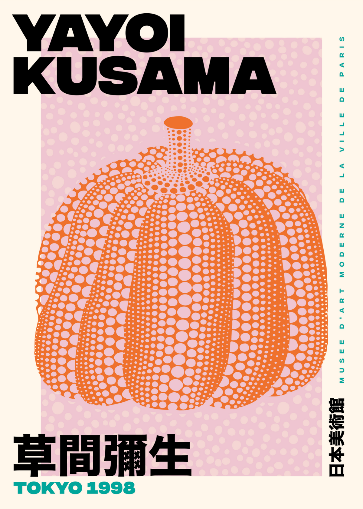 Yayoi Kusama Balkabağı Poster Baskı