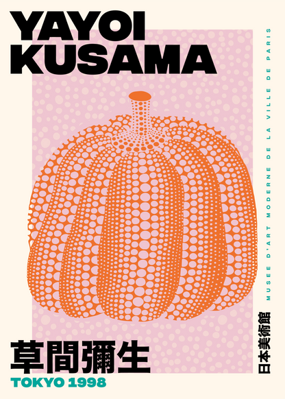 Yayoi Kusama Balkabağı Poster Baskı