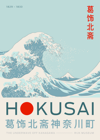 Hokusai Büyük Dalga Poster Baskı