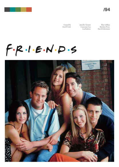 Friends – Dizi Poster Baskı