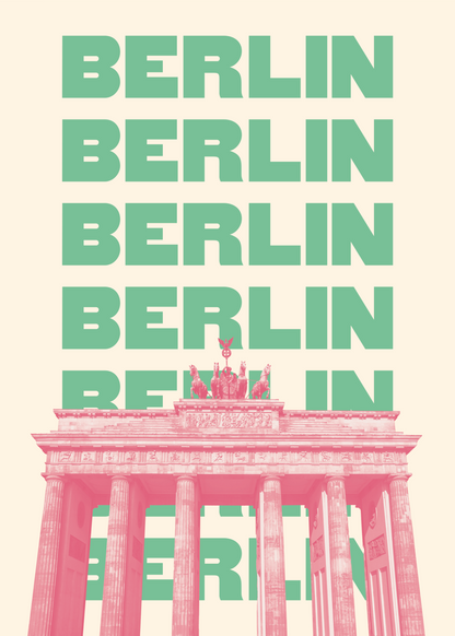 Berlin Pop Art – Poster Baskı
