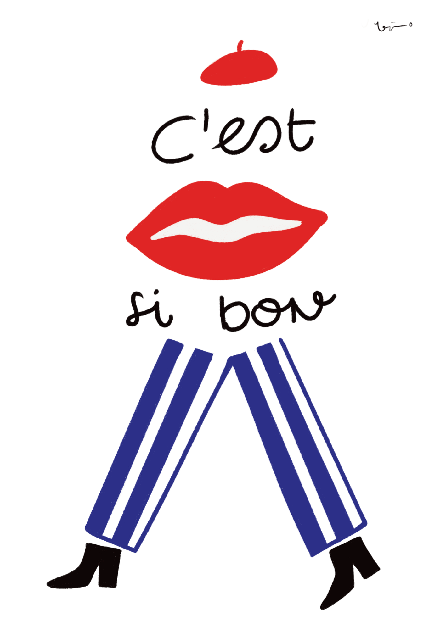 Je Ne Sais Quoi Poster Baskı