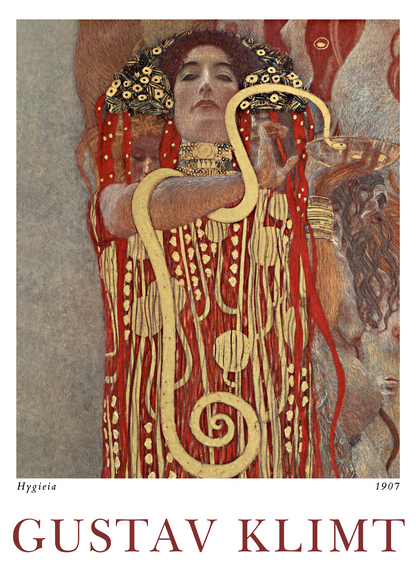 Gustav Klimt Hygieia Poster Baskı