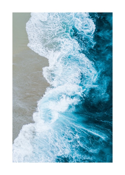 Coastal Flow – Deniz Fotoğraf Poster Baskı