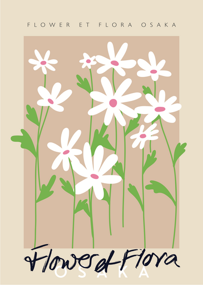 Osaka Çiçekleri – Flower et Flora Poster Baskı