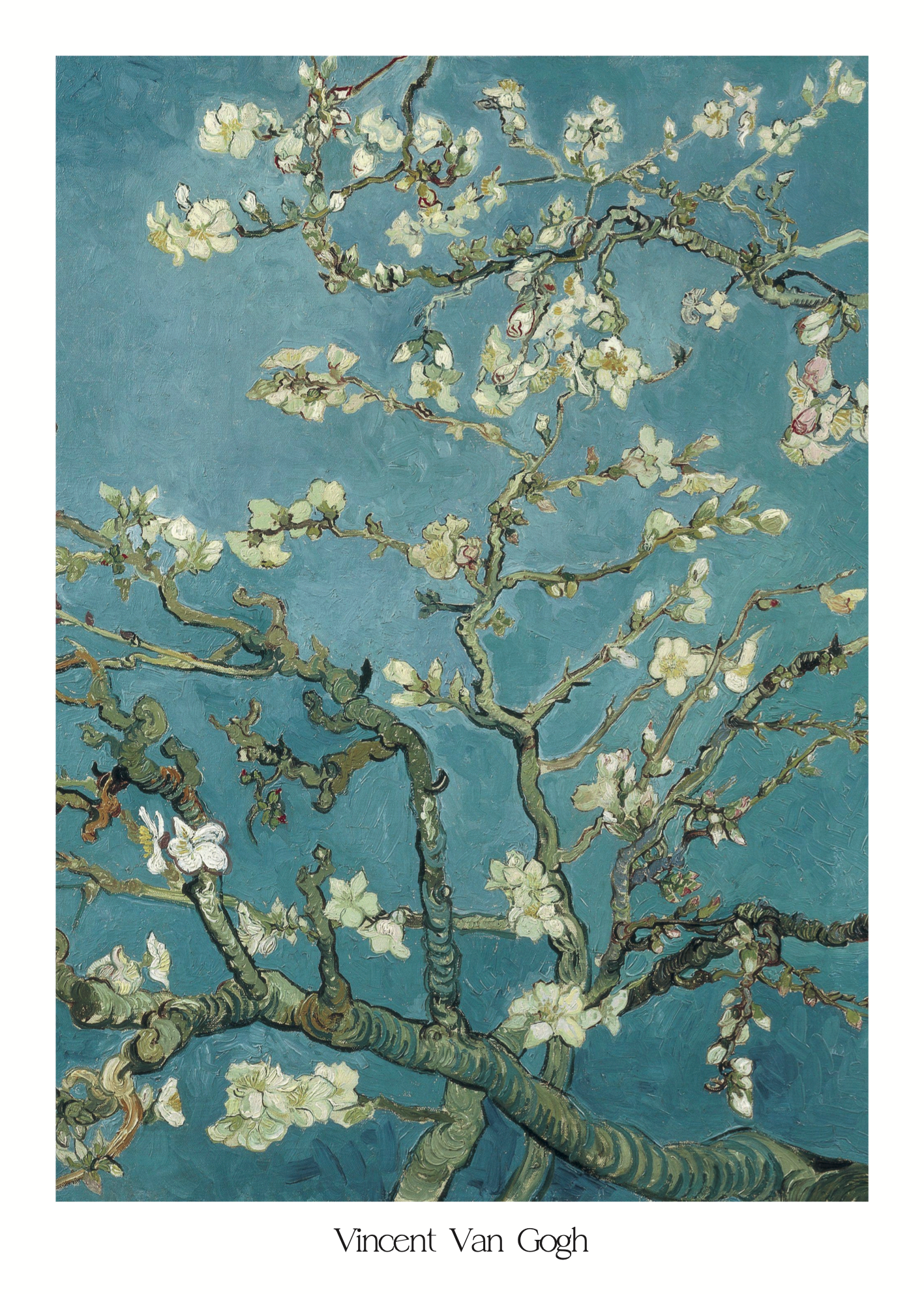Vincent Van Gogh – Badem Çiçeği Tablosu Poster