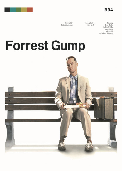 Forrest Gump Poster Baskı