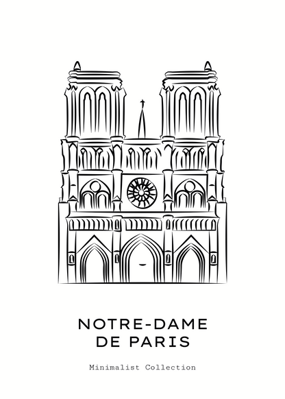 Notre-Dame de Paris – Poster Baskı