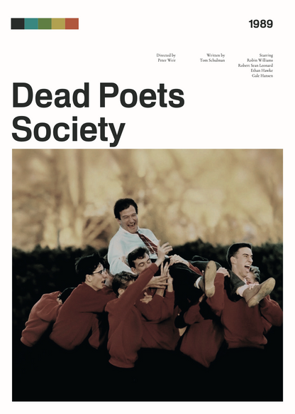 Dead Poets Society Poster Baskı