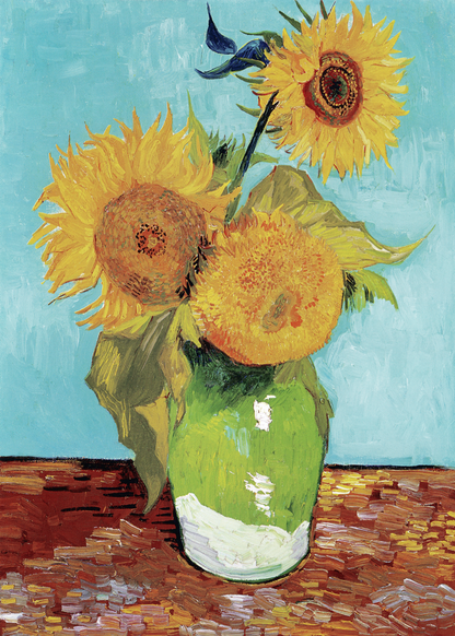 Ayçiçekleri – Vincent van Gogh Poster Baskı