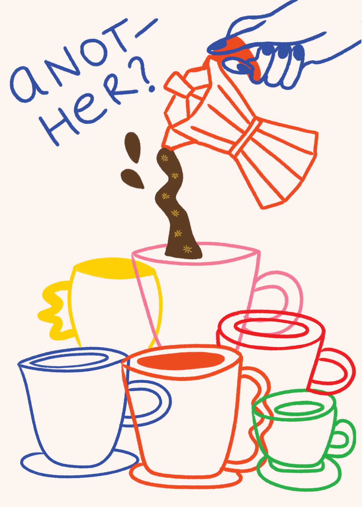Coffee Cult Poster Baskı