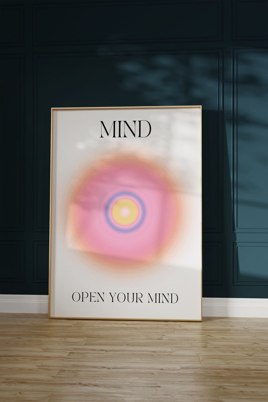 Open Your Mind Çerçevesiz Poster