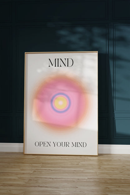 Open Your Mind Çerçevesiz Poster