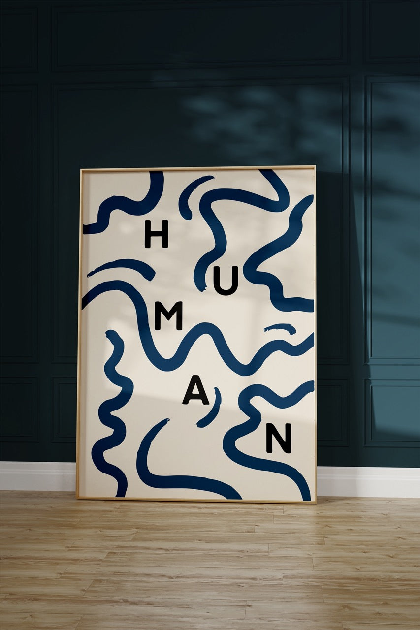 Human Çerçevesiz Poster