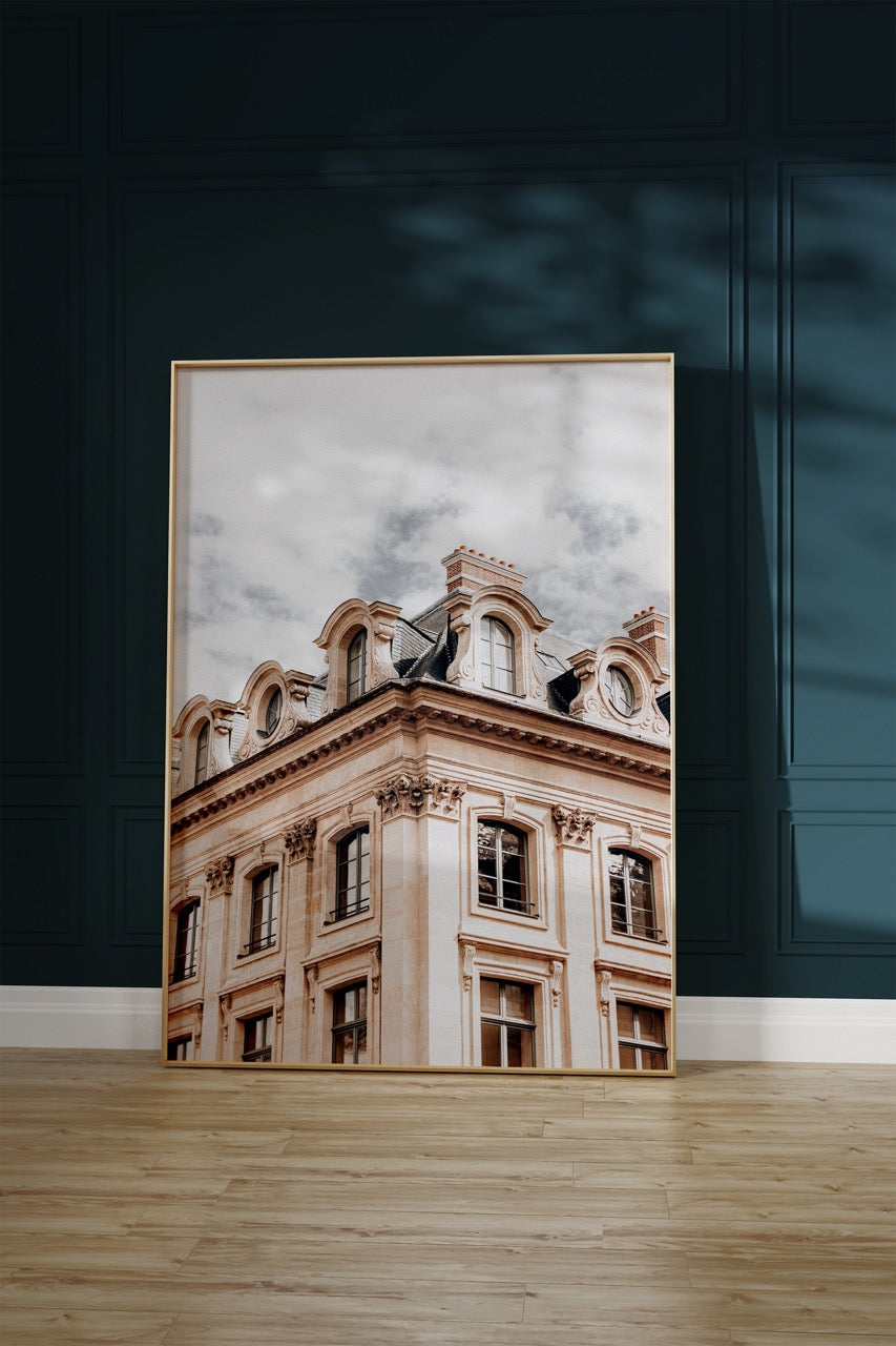 Paris Mimari Fotoğraf Çerçevesiz Poster