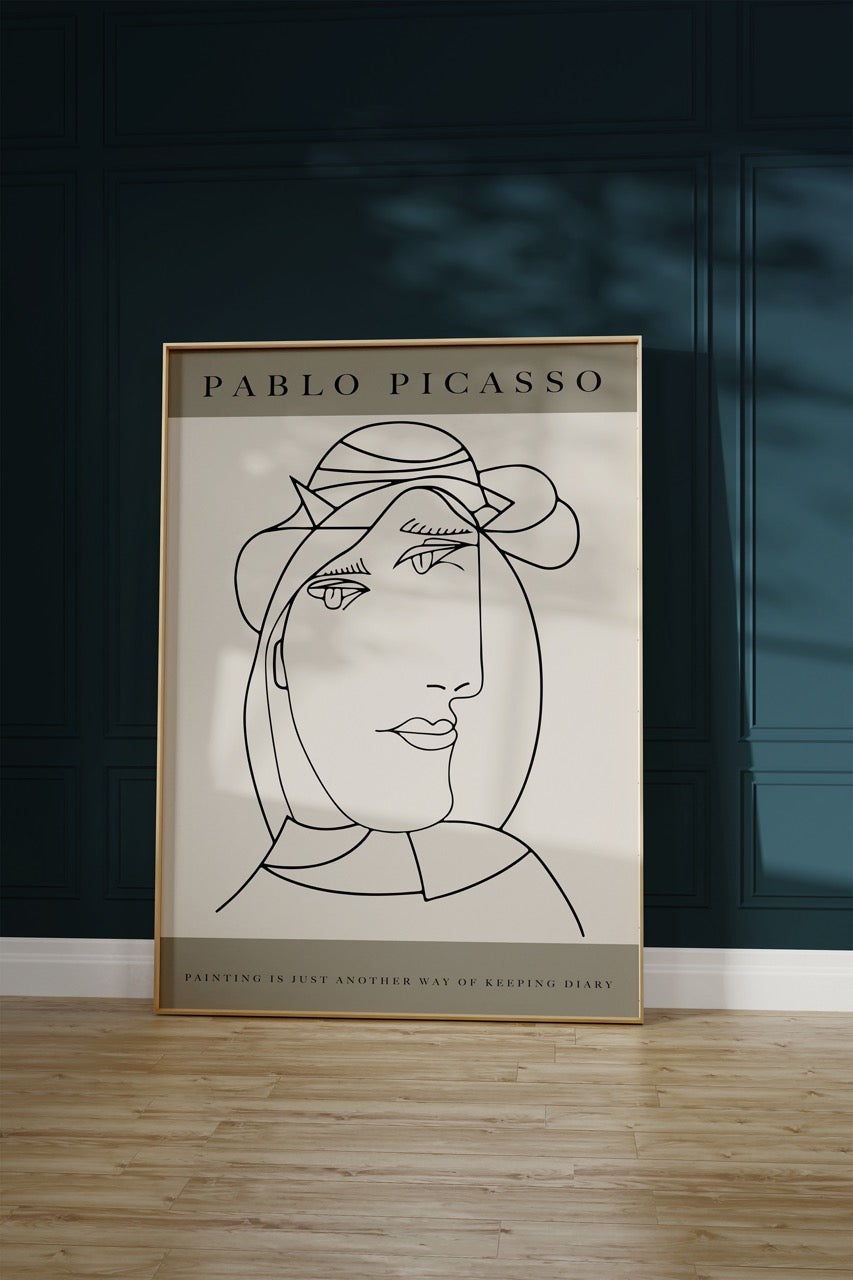 Pablo Picasso Çerçevesiz Poster