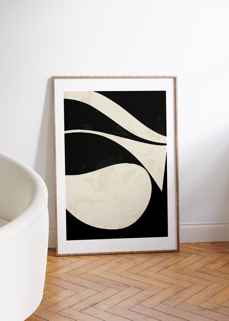 Yin Yang Balance 3-Piece Unframed Poster Set