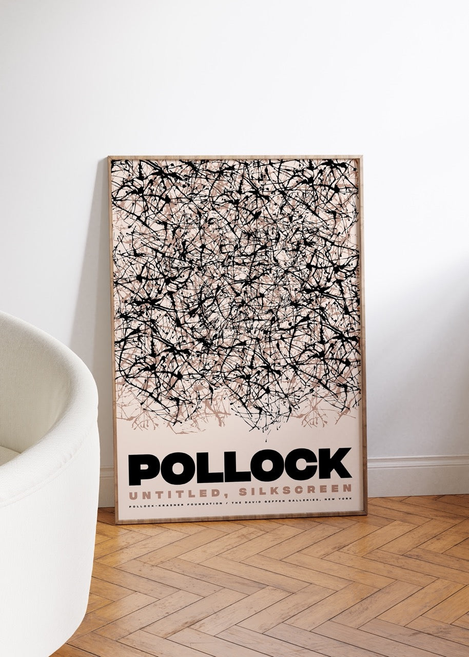 Pollock Çerçevesiz Poster
