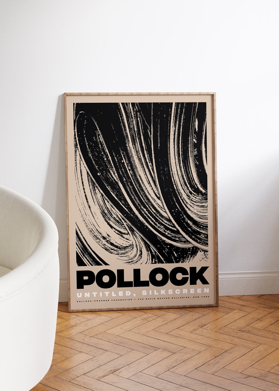 Pollock Çerçevesiz Poster