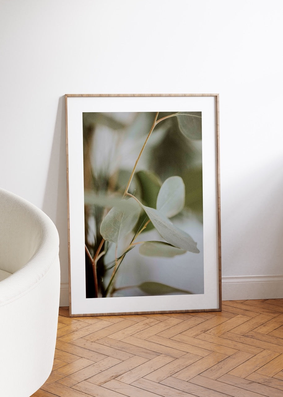 Leaf Photo No.33 Frameless Poster