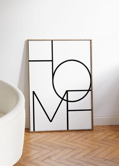 Home No.2 Çerçevesiz Poster