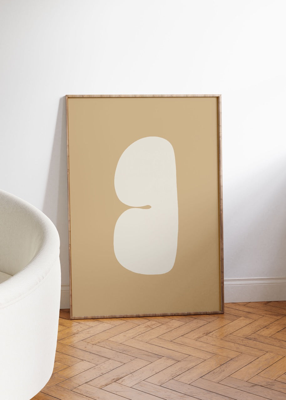 Soyut No.28 Çerçevesiz Poster