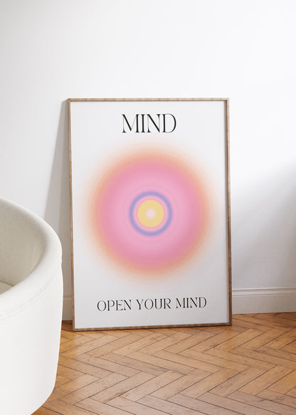 Open Your Mind Çerçevesiz Poster