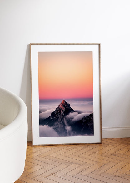Dağ Fotoğraf No.7 Çerçevesiz Poster