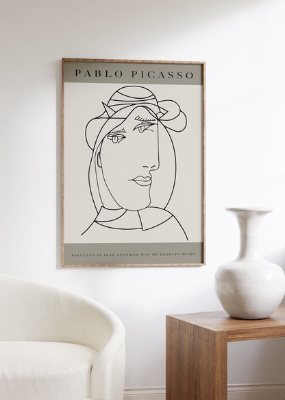 Pablo Picasso Çerçevesiz Poster