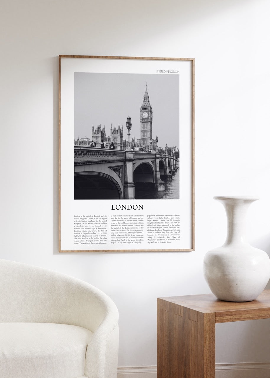 London Unframed Poster