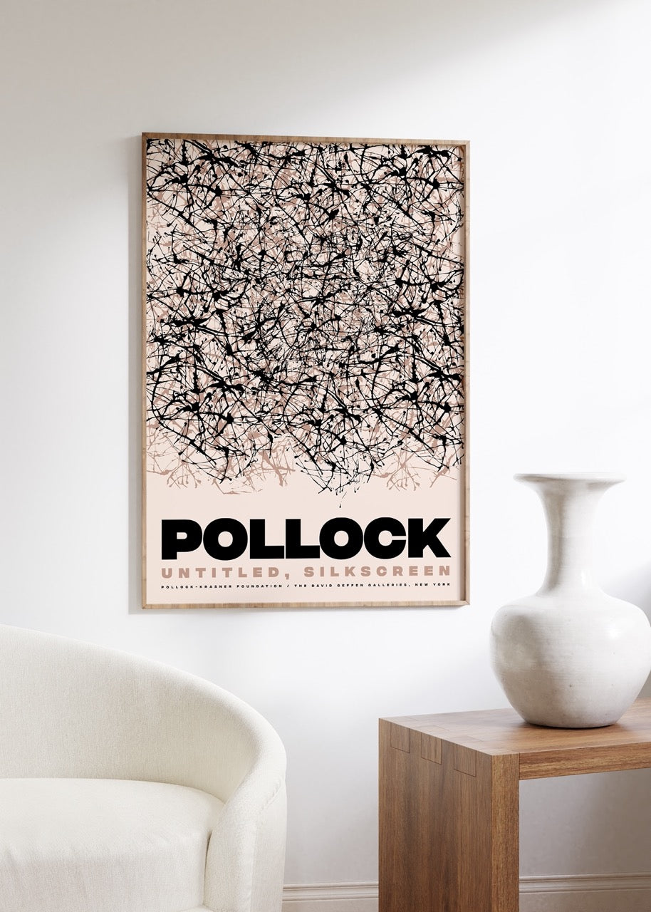 Pollock Çerçevesiz Poster