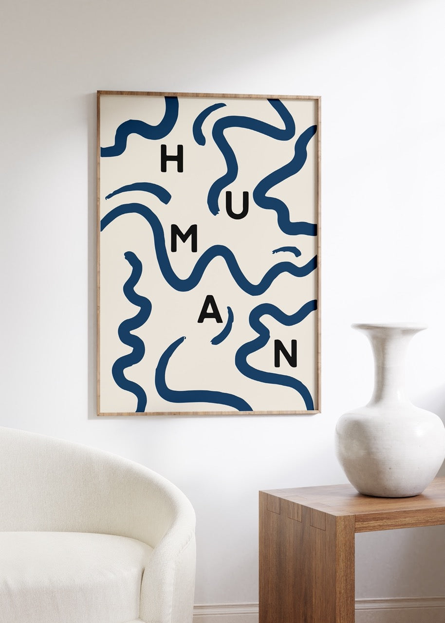 Human Çerçevesiz Poster