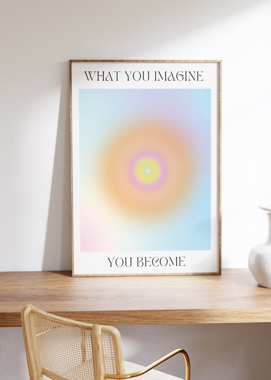 Become, Create, Attract 3-Set Unframed Poster Set