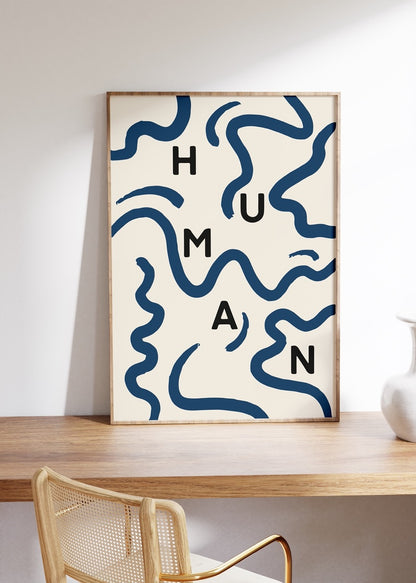 Human Çerçevesiz Poster