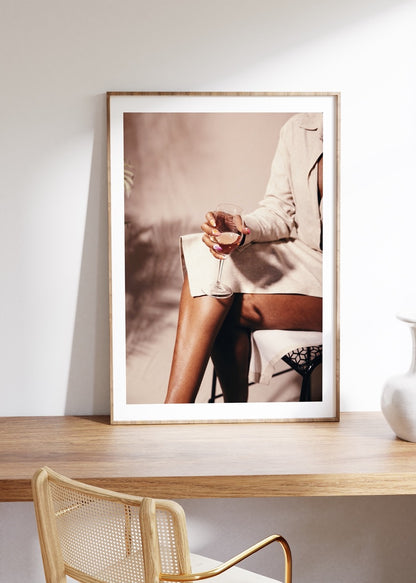 Rosé No.1 Çerçevesiz Poster