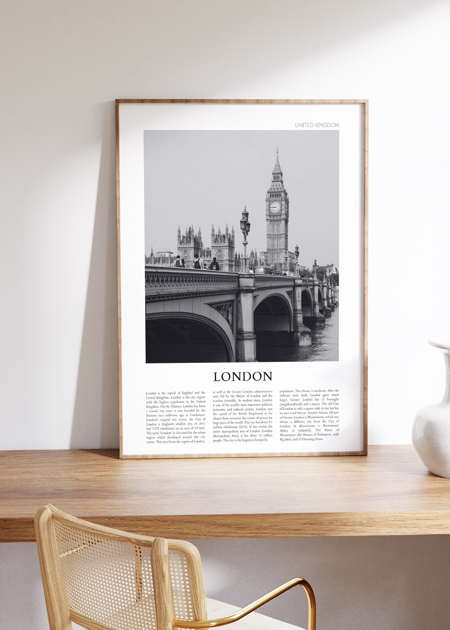 London Unframed Poster