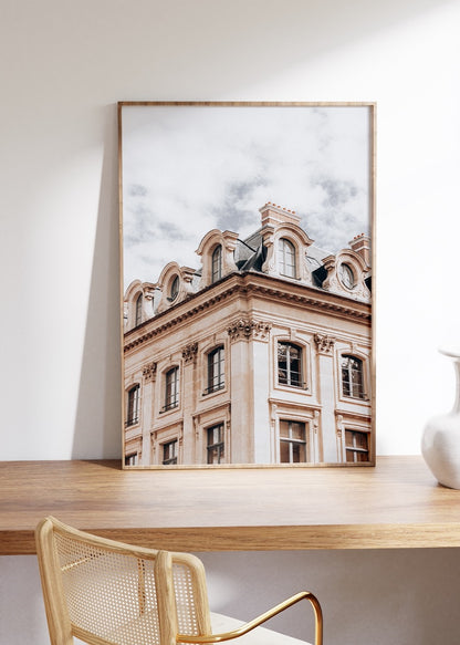 Paris Mimari Fotoğraf Çerçevesiz Poster